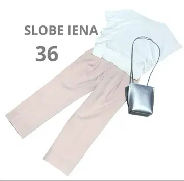 SLOBE IENA 슬로브 이에나 여성용 팬츠 바지 핑크 36