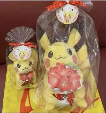 피카츄와 그라시데아 봉제 인형 2개 세트