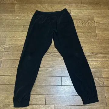 Sassy Label 블랙 스웨트 팬츠