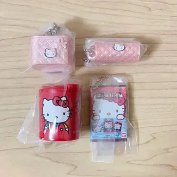 헬로키티 가챠가챠 4개 세트