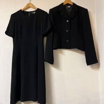 도쿄 소와르 원피스 수트 블랙 상복 예복 포멀 사계절용