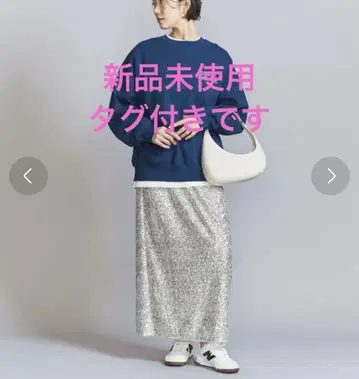 스팽글 스커트 실버