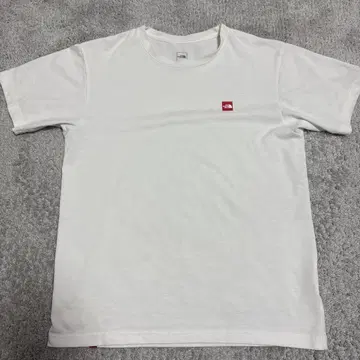 THE NORTH FACE 화이트 티셔츠