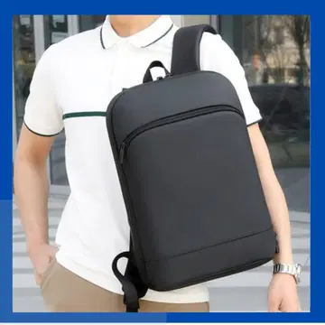 비즈니스 백 블랙 슬림 디자인 확장 가능