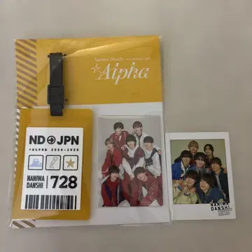 덤 포함 나니와단시 ASIA TOUR +Alpha 러기지 태그 일본어판