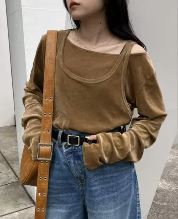 CIAOPANIC TYPY 탱크가 있는 시어 플로키 벨로아 2WAY