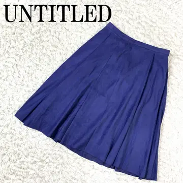 최근 태그 UNTITLED 언타이틀 플레어 스커트 블루 2 B3575