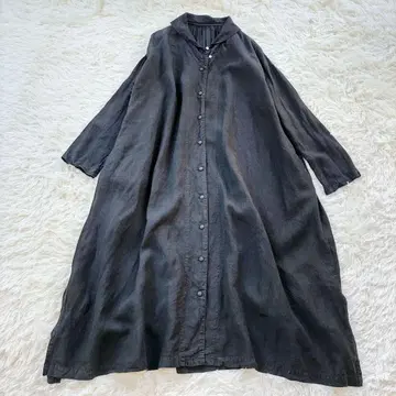 nest Robe 네스트로브 세일러 카라 린넨 롱 원피스