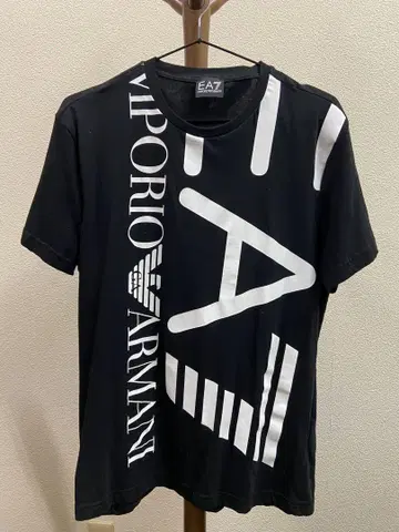 EA7 아르마니 ARMANI EXCHANGE 블랙 티셔츠 2장 세트