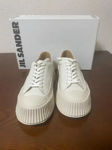 JIL SANDER 질 샌더 플랫폼 스니커즈 37