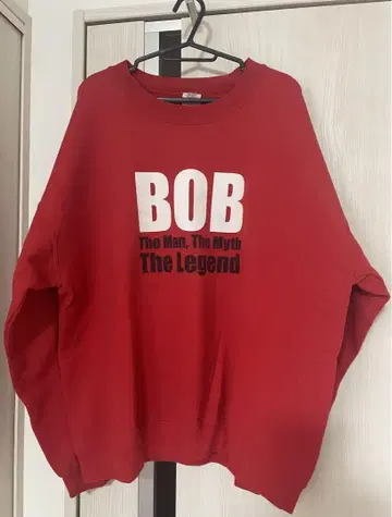 90s GILDAN BOB 맨투맨 XL 레드