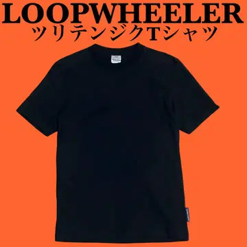 LOOPWHEELER 루프 휠러 행잉 니트 티셔츠 무지 티셔츠 S