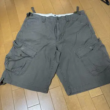 GAP 00s 카고 조츠 숏 팬츠 36 그레이