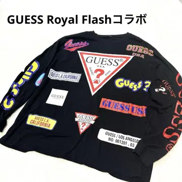 GUESS Royal Flash 콜라보 티셔츠 롱 T