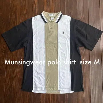 먼싱웨어 Munsingwear 피케 셔츠 M 사이즈 구제 의류