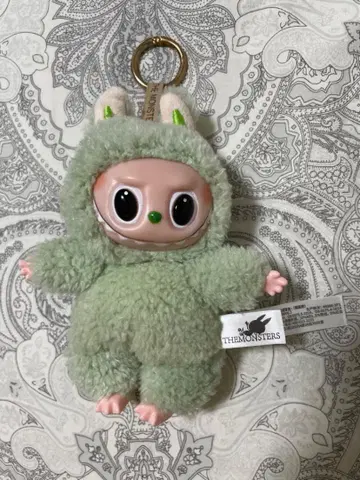THE MONSTERS 그린 봉제 인형 키링