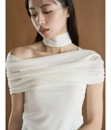 SNIDEL 개더 아지메 컷 풀오버