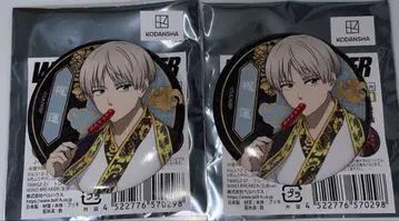WIND BREAKER 캔뱃지 왕좌 ver. 카지 렌 2개