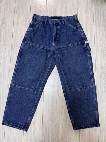 나우티카 더블 무릎 데님 페인터 팬츠