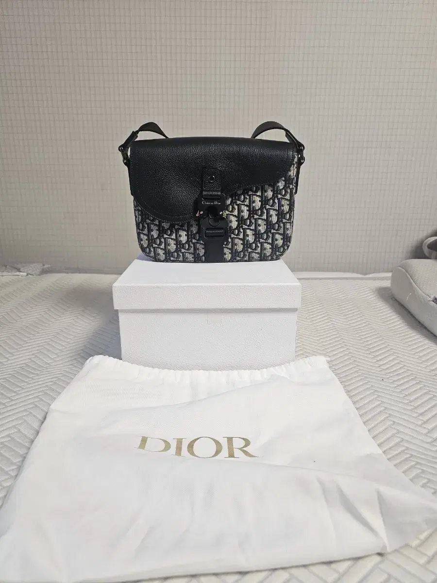 Dior Saddle Mini Flap Messenger Bag