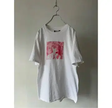 -두근두근 메모리얼- 90's 후지사키 시오리 프린트 T-셔츠