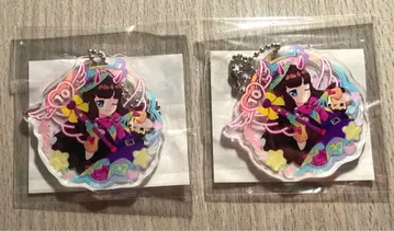 프리파라 10주년 마루쿠지 블랙 쿠로스 아로마 아크릴 키링