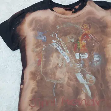 Jimi Hendrix 타이다이 티셔츠 M