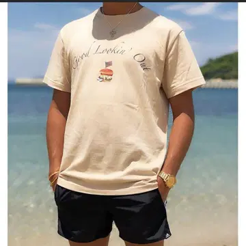 Uilanidesign 아메리칸 버거 티셔츠