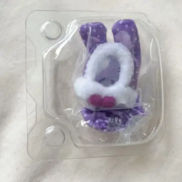 컬러풀 토끼 코스튬 의류만 보라색