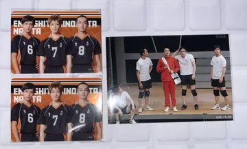극단 하이큐 엔시타 키노시타 나리타 다나카 브로마이드 스테쇼 극큐