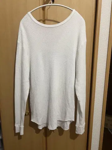 MADE IN STANDARD 와플 롱 T