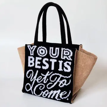 YOUR BEST IS YET TO COME 토트백 페이러