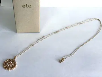 새상품급 ete 롱 목걸이 k10