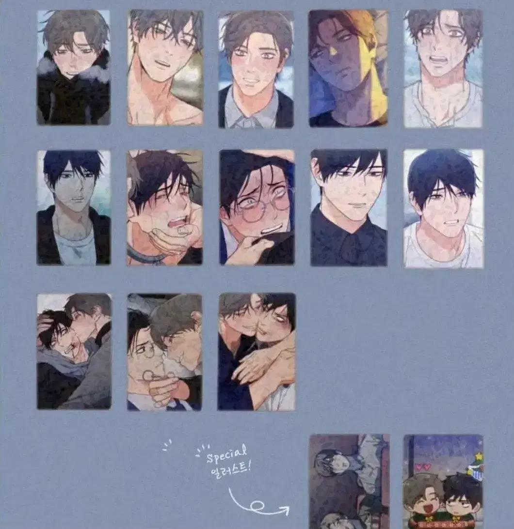 Sadistic Beauty Side Story Lezhin Collection Photocard Poca Complete Set Cha Woo-kyung Byun Min-ho
