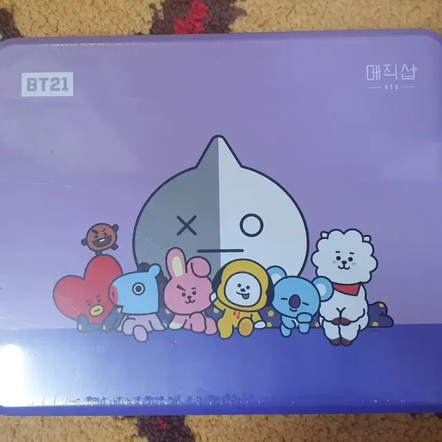 BTS BT21 매직샵 여권케이스 카드지갑 쪼리 샌들