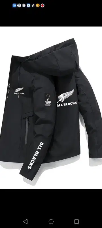 (타로 씨 분) ALL BLACKS 후드티 블랙 LL 사이즈
