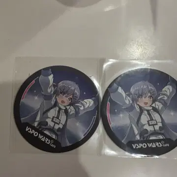 부이스포 vspo wars 콜라보 카페 코스터 야노 쿠로무