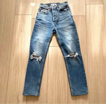 RE/DONE 론 헤르만 리던 데님 스트레이트