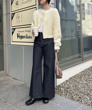 mystic 플레어 데님