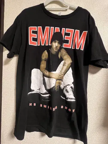 Eminem 그래픽 티셔츠 M 사이즈 블랙