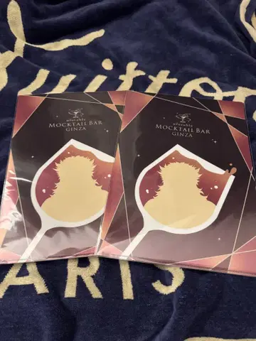 렌고쿠 쿄쥬로 MOCKTAIL 컬렉션 사진 메탈릭 클리어 파일 2장