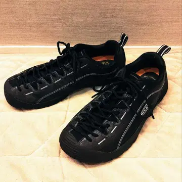 KEEN 재스퍼 15주년 기념 모델 가죽 26.5cm 블랙