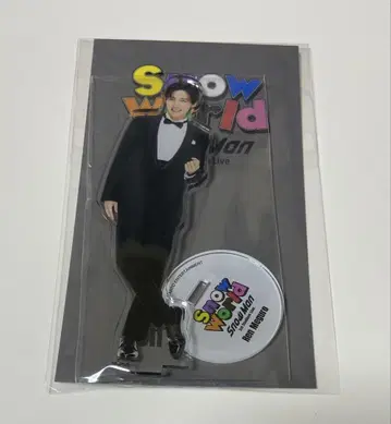 SnowMan 메구로 렌 아크릴 스탠드 스노우 월드 아크릴 스탠드 턱시도
