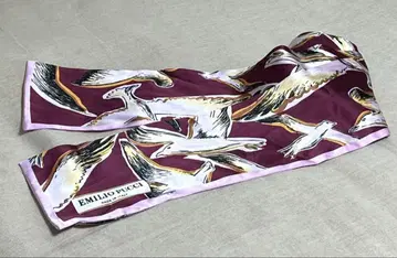 EMILIO PUCCI 새 패턴 스카프 100% 실크