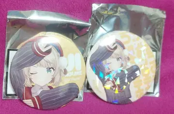 시구레우이 시부야 TSUTAYA 트레이딩 캔뱃지 2개 세트 홀로그램