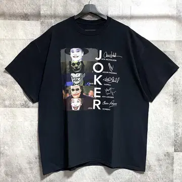 JOKER 조커 티셔츠 2XL 블랙