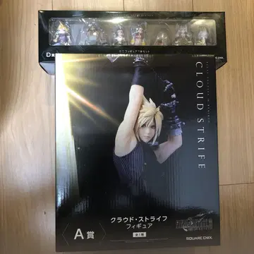FINAL FANTASY 제일복권 A상 클라우드 D상 미니 피규어 세트