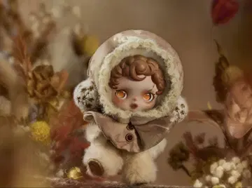 SKULLPANDA L'impressionnisme 봉제 인형 펜던트
