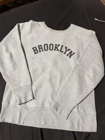 챔피온 리버스 위브 복각 파랑 택 L Brooklyn