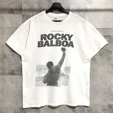 ROCKY 록키 티셔츠 L 화이트